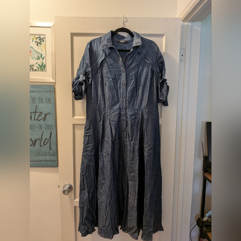 eShakti Chambray Dress